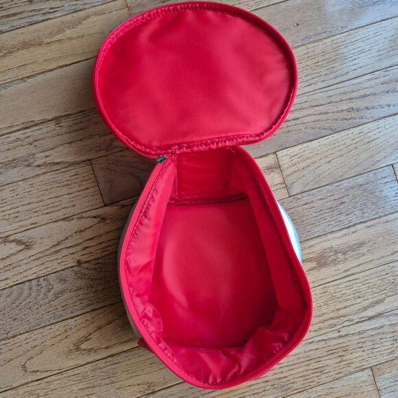 Clinique Candy Swirl Train Case Round Makeup Travel Case - Picture 7 of 11